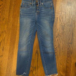 Madewell 10" High-Rise Skinny Crop Size 25P